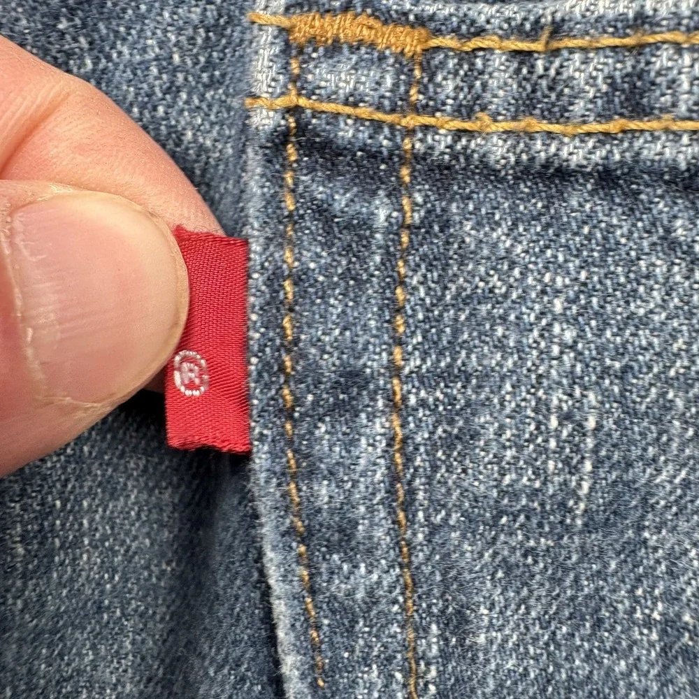 Levis Jeans Mens Sz 38x30 569 Loose Fit Straight Leg Denim Pants Baggy Whiskered